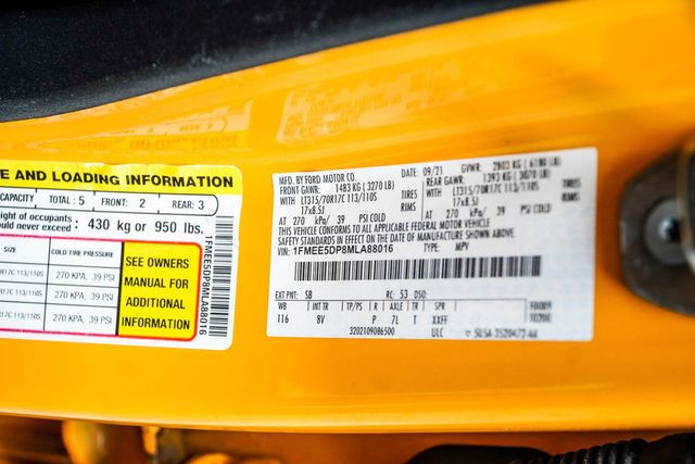 2021 Ford Bronco Badlands 4 Door Advanced 4x4 - 23063345 - 43