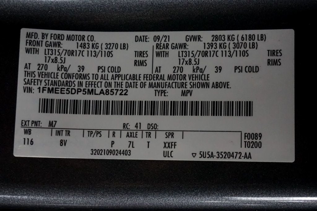 2021 Ford Bronco *Badlands Advanced 4WD* *Sasquatch Pkg* *Tasteful Upgrades*  - 22994067 - 18