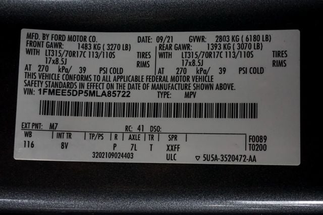 2021 Ford Bronco *Badlands Advanced 4WD* *Sasquatch Pkg* *Tasteful Upgrades*  - 22994067 - 18