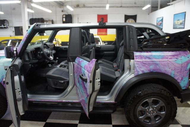 2021 Ford Bronco Big Bend 4x4! 1-Owner! Custom Wrap, Manual 7 spd, Only 3k miles - 22936221 - 9