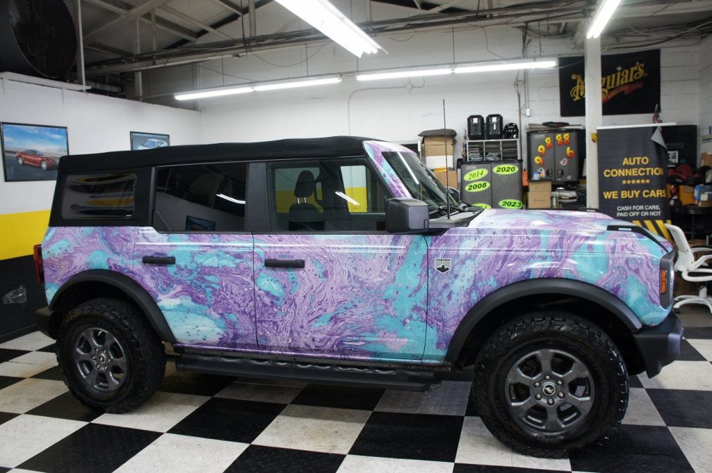 2021 Ford Bronco Big Bend 4x4! 1-Owner! Custom Wrap, Manual 7 spd, Only 3k miles - 22936221 - 14