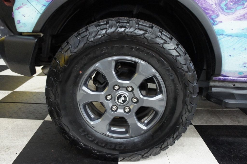2021 Ford Bronco Big Bend 4x4! 1-Owner! Custom Wrap, Manual 7 spd, Only 3k miles - 22936221 - 15