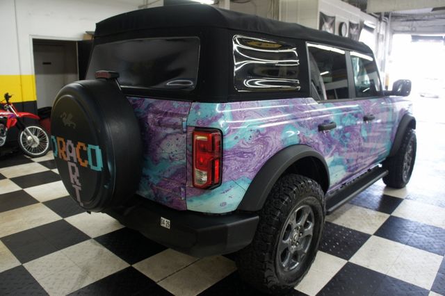 2021 Ford Bronco Big Bend 4x4! 1-Owner! Custom Wrap, Manual 7 spd, Only 3k miles - 22936221 - 17