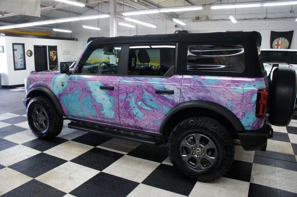 2021 Ford Bronco Big Bend 4x4! 1-Owner! Custom Wrap, Manual 7 spd, Only 3k miles - 22936221 - 20