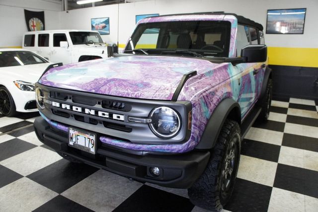 2021 Ford Bronco Big Bend 4x4! 1-Owner! Custom Wrap, Manual 7 spd, Only 3k miles - 22936221 - 25