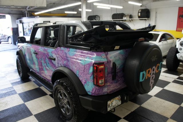 2021 Ford Bronco Big Bend 4x4! 1-Owner! Custom Wrap, Manual 7 spd, Only 3k miles - 22936221 - 3