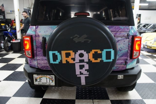 2021 Ford Bronco Big Bend 4x4! 1-Owner! Custom Wrap, Manual 7 spd, Only 3k miles - 22936221 - 43