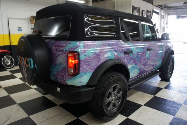 2021 Ford Bronco Big Bend 4x4! 1-Owner! Custom Wrap, Manual 7 spd, Only 3k miles - 22936221 - 44
