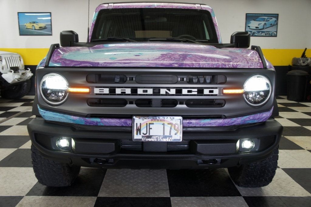 2021 Ford Bronco Big Bend 4x4! 1-Owner! Custom Wrap, Manual 7 spd, Only 3k miles - 22936221 - 48