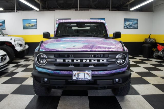2021 Ford Bronco Big Bend 4x4! 1-Owner! Custom Wrap, Manual 7 spd, Only 3k miles - 22936221 - 52