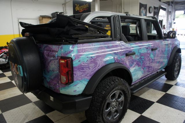 2021 Ford Bronco Big Bend 4x4! 1-Owner! Custom Wrap, Manual 7 spd, Only 3k miles - 22936221 - 57