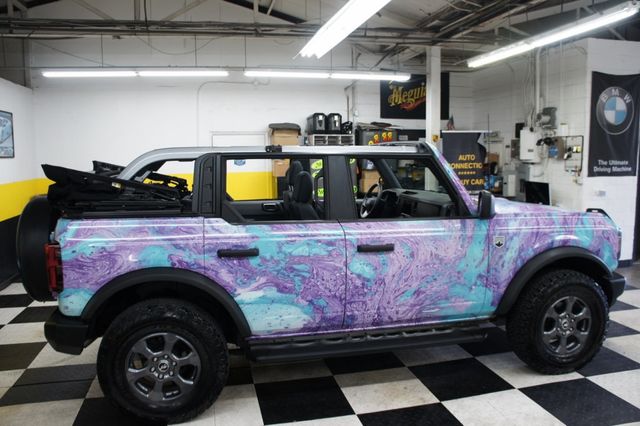 2021 Ford Bronco Big Bend 4x4! 1-Owner! Custom Wrap, Manual 7 spd, Only 3k miles - 22936221 - 59