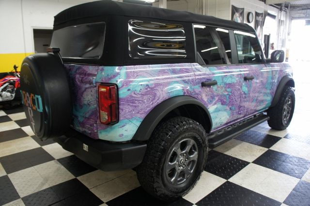 2021 Ford Bronco Big Bend 4x4! 1-Owner! Custom Wrap, Manual 7 spd, Only 3k miles - 22936221 - 7