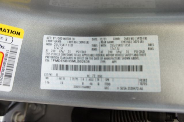 2021 Ford Bronco Big Bend 4x4! 1-Owner!  Manual 7 spd, Only 3k miles - 22936221 - 70