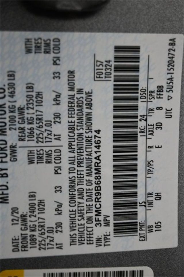 2021 Ford Bronco Sport Big Bend 4x4 - 22955917 - 3