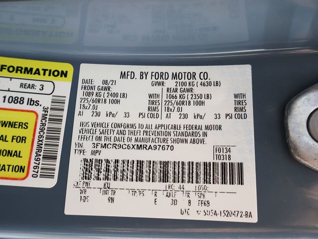 2021 Ford Bronco Sport Outer Banks 4x4 - 23083222 - 48
