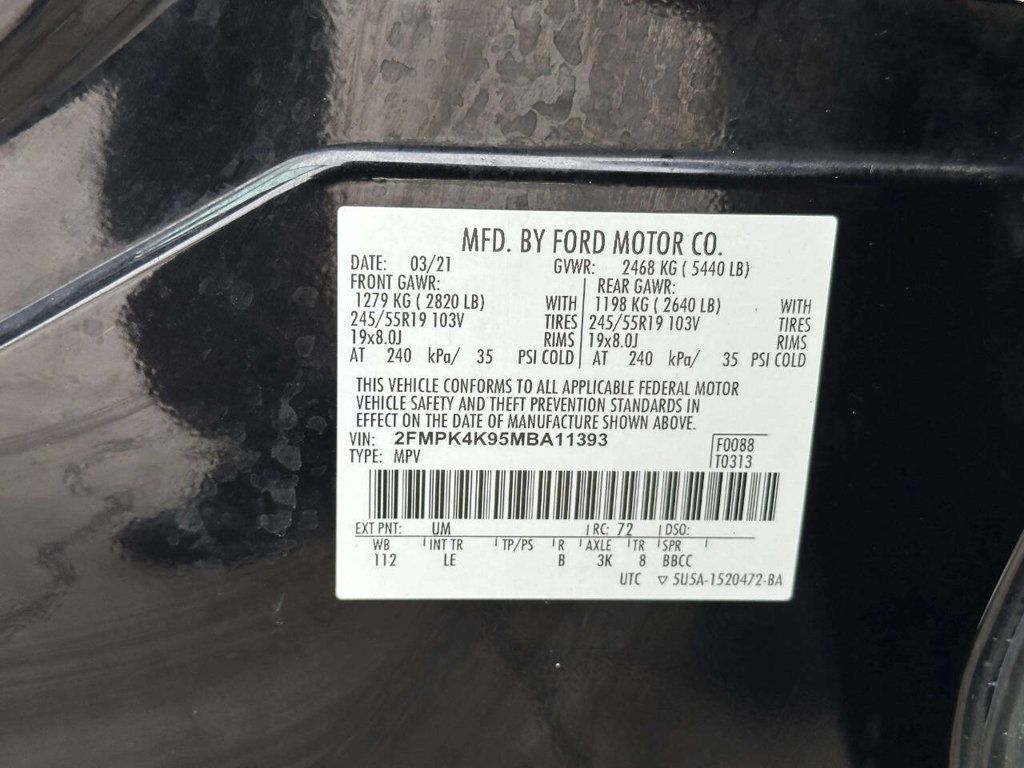 2021 Ford Edge Titanium AWD - 22981218 - 19