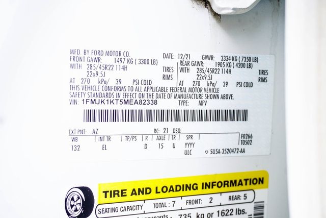 2021 Ford Expedition Max Limited 4x2 - 22962823 - 36