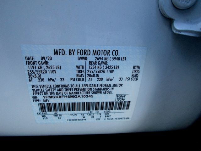 2021 Ford Explorer Limited 4WD - 23090664 - 46