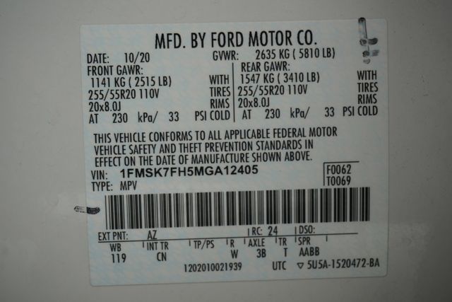 2021 Ford Explorer Limited RWD - 23030077 - 36