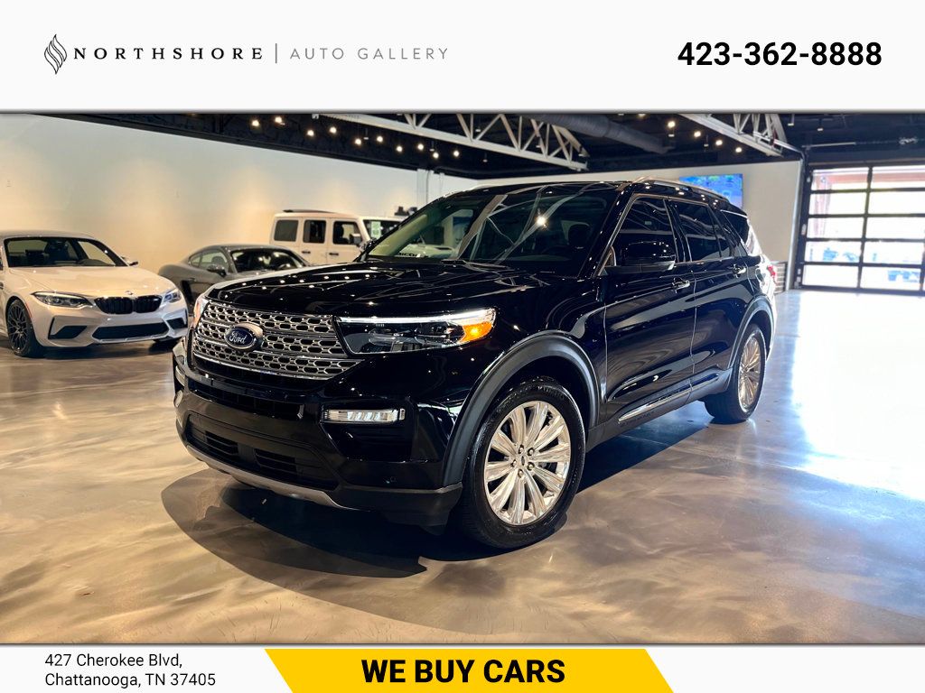 2021 Ford Explorer LocalCar/Limited/PanoRoof/AdapCruise/TowPkg/Htd&CldSeats - 22617690 - 0