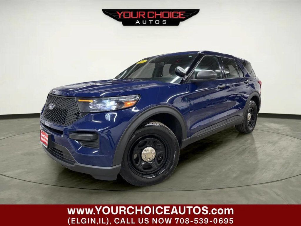 2021 Ford Explorer Police Interceptor Utility AWD 4dr SUV - 23046826 - 0