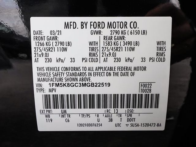 2021 Ford Explorer ST - 23089090 - 16