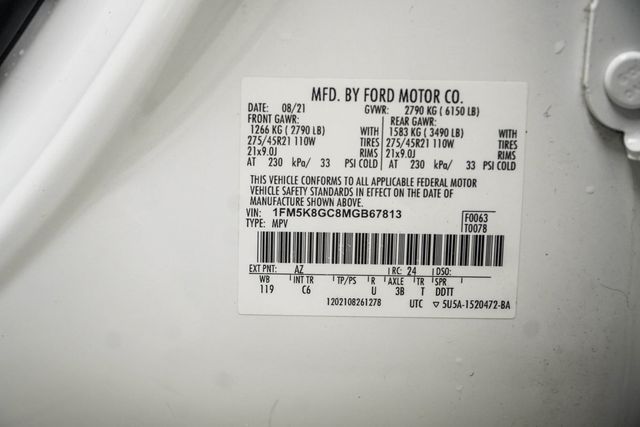 2021 Ford Explorer ST 4WD - 22967680 - 43