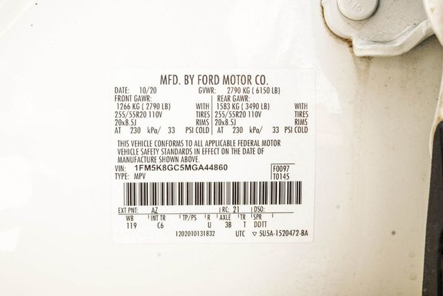 2021 Ford Explorer ST 4WD - 23052524 - 40