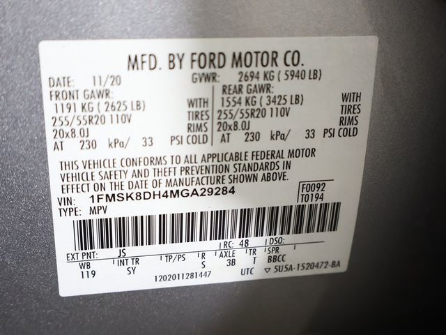 2021 Ford Explorer XLT 4WD - 22993161 - 57