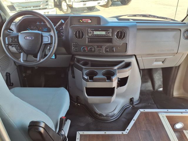 2021 Ford E-Series Cutaway 13 + 2 Passenger Shuttle Bus w/Wheelchair - 22991515 - 23