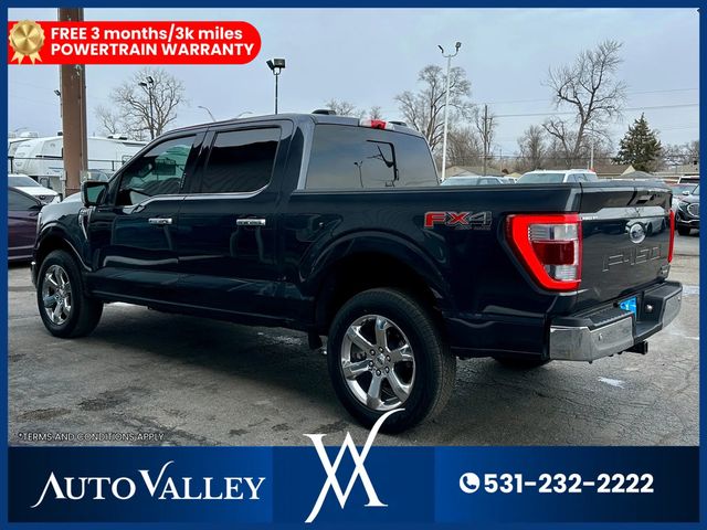 2021 Ford F150 SuperCrew Cab Lariat Pickup 4D 5 1/2 ft - 22970980 - 4