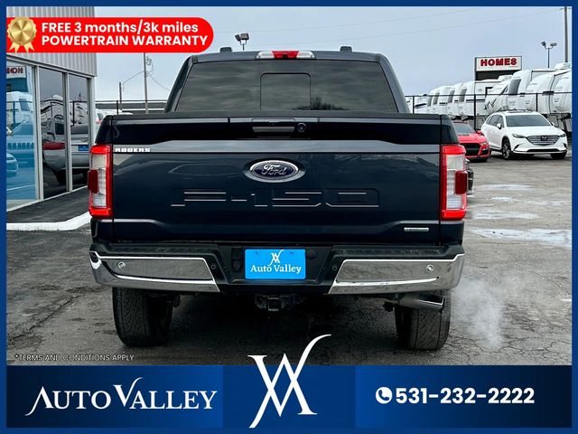 2021 Ford F150 SuperCrew Cab Lariat Pickup 4D 5 1/2 ft - 22970980 - 5