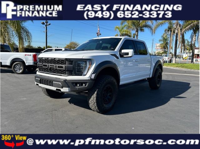 2021 Ford F150 SuperCrew Cab RAPTOR 4X4 NAV BACK UP CAMERA 1 OWNER CLEAN - 22977720 - 0