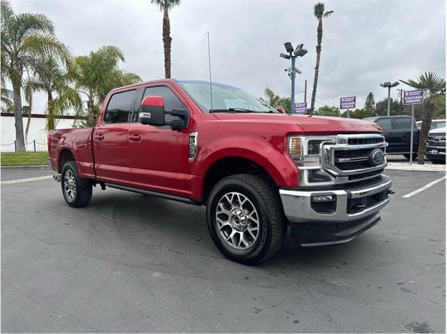 2021 Ford F250 Super Duty Crew Cab LARIAT LONG BED 4X4 DIESEL BACK UP CAM - 22986870 - 2