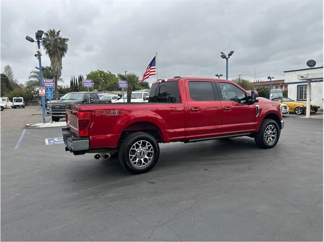 2021 Ford F250 Super Duty Crew Cab LARIAT LONG BED 4X4 DIESEL BACK UP CAM - 22986870 - 4
