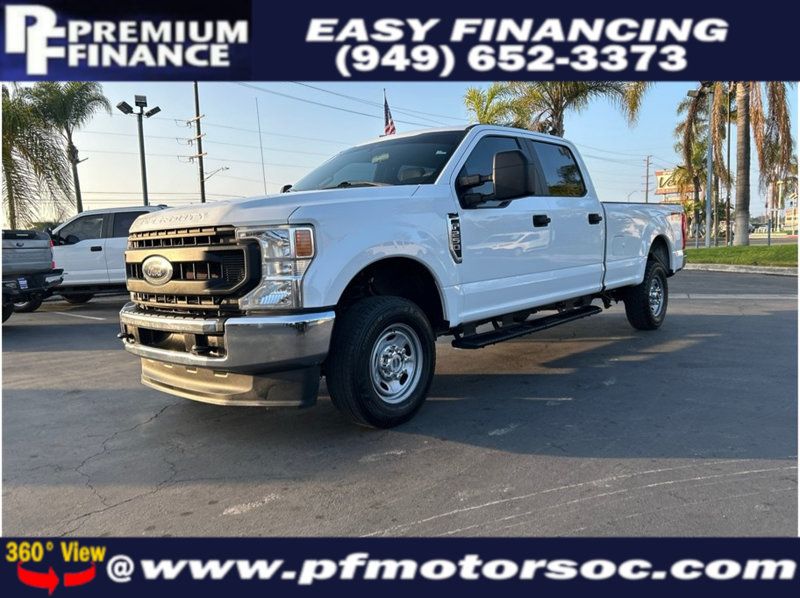 2021 Ford F250 Super Duty Crew Cab XL LONG BED 4X4 6.2L GAS 1 OWNER CLEAN - 22960159 | Video 1