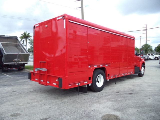 2021 Ford F650 w/ Mickey Aluminum Truck Bodies Side Loaders Beverage - 22899243 - 9