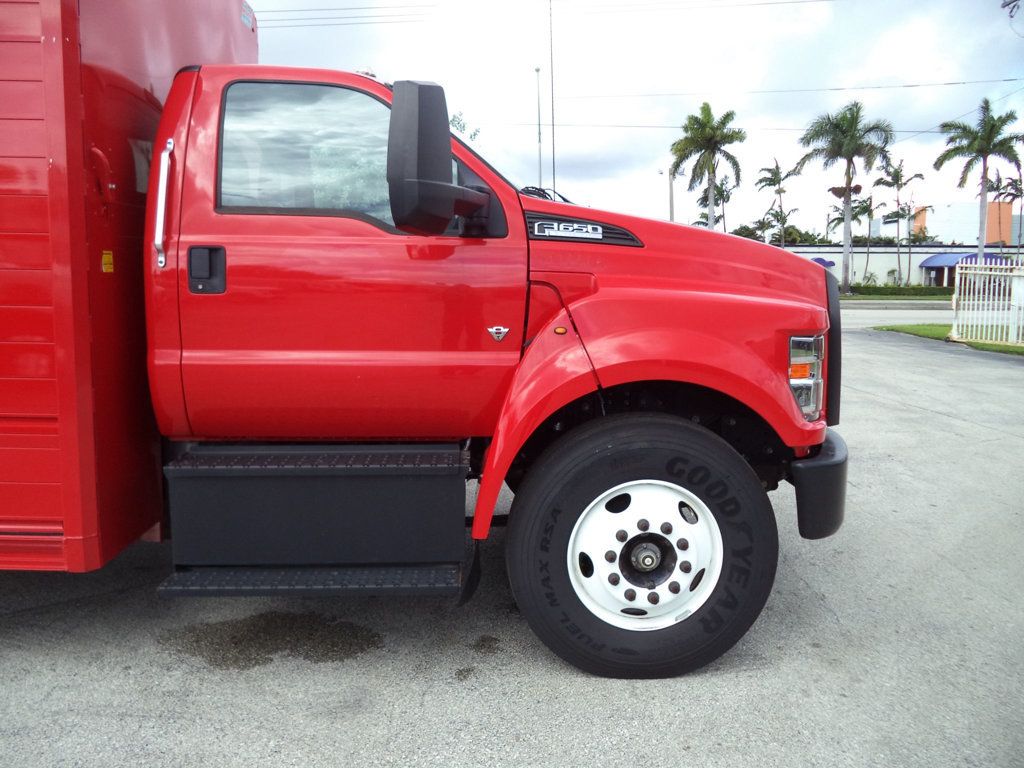 2021 Ford F650 w/ Mickey Aluminum Truck Bodies Side Loaders Beverage - 22899243 - 19