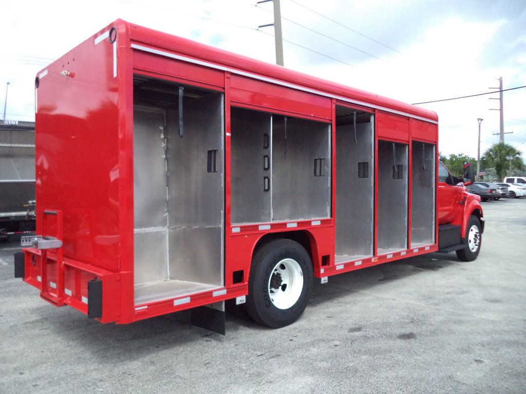 2021 Ford F650 w/ Mickey Aluminum Truck Bodies Side Loaders Beverage - 22899243 - 22