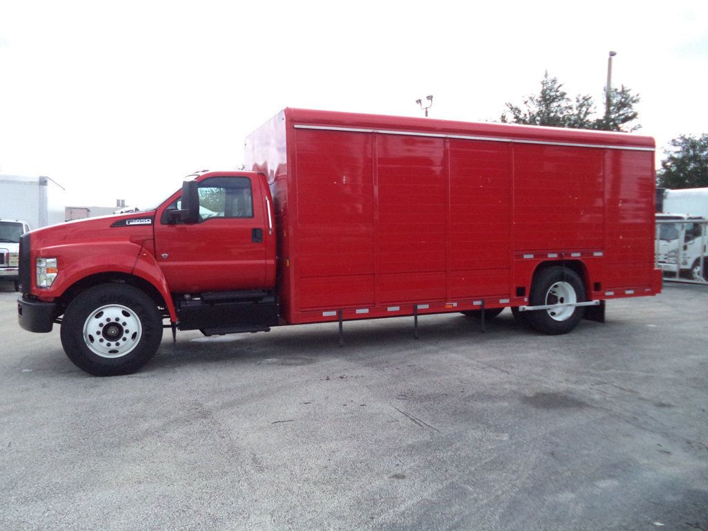 2021 Ford F650 w/ Mickey Aluminum Truck Bodies Side Loaders Beverage - 22899243 - 5