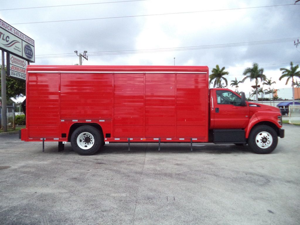 2021 Ford F650 w/ Mickey Aluminum Truck Bodies Side Loaders Beverage - 22899243 - 7