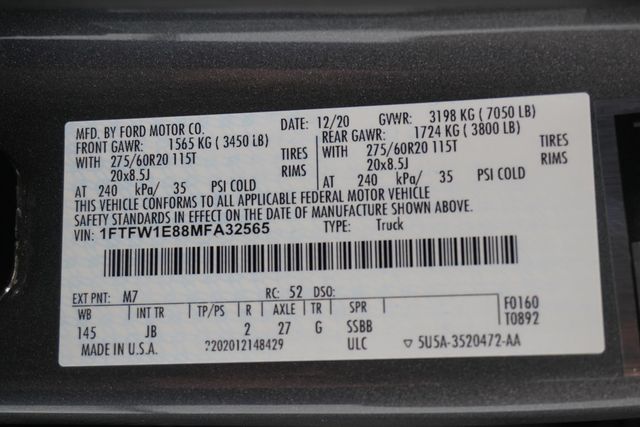 2021 Ford F-150  - 22945575 - 25