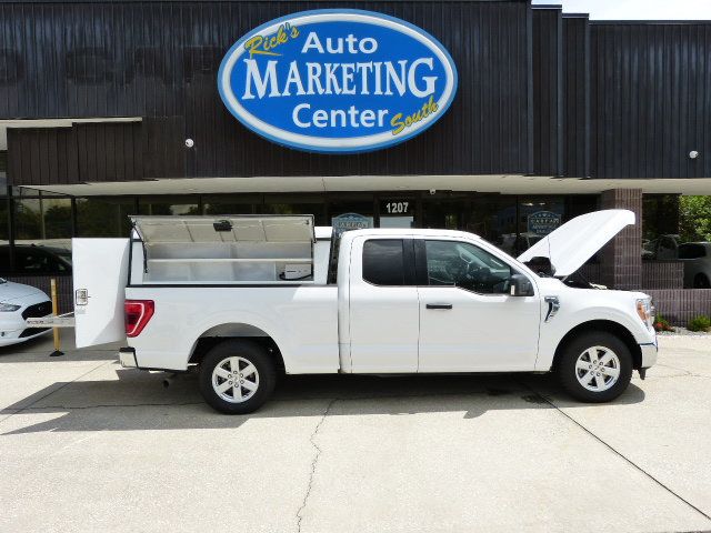 2021 Ford F-150 3.5L V6 TURBO GAS*XLT*2WD*SUPERCAB*6.5FT. BED*"ARE" TOPPER - 23071401 - 25