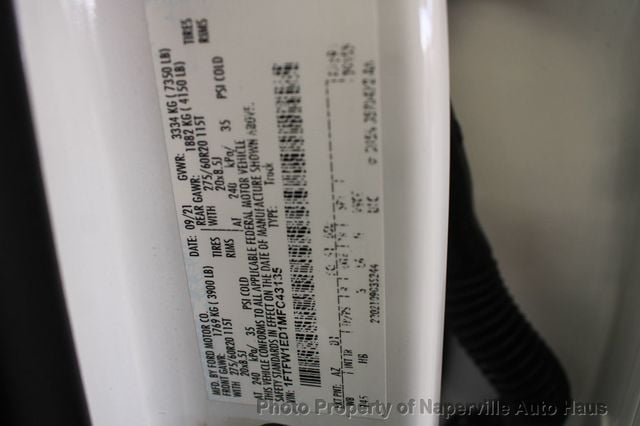 2021 Ford F-150 LARIAT 4WD SuperCrew 5.5' Box - 23007138 - 60