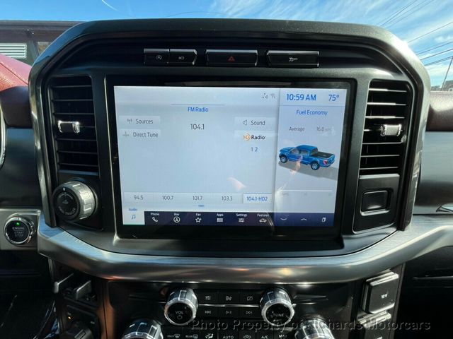 2021 Ford F-150 LARIAT 4WD SuperCrew 5.5' Box - 22917243 - 21