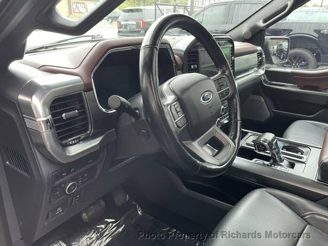 2021 Ford F-150 LARIAT 4WD SuperCrew 5.5' Box - 23094627 - 11