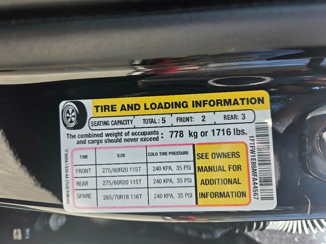 2021 Ford F-150 LARIAT 4WD SuperCrew 6.5' Box - 22995776 - 13