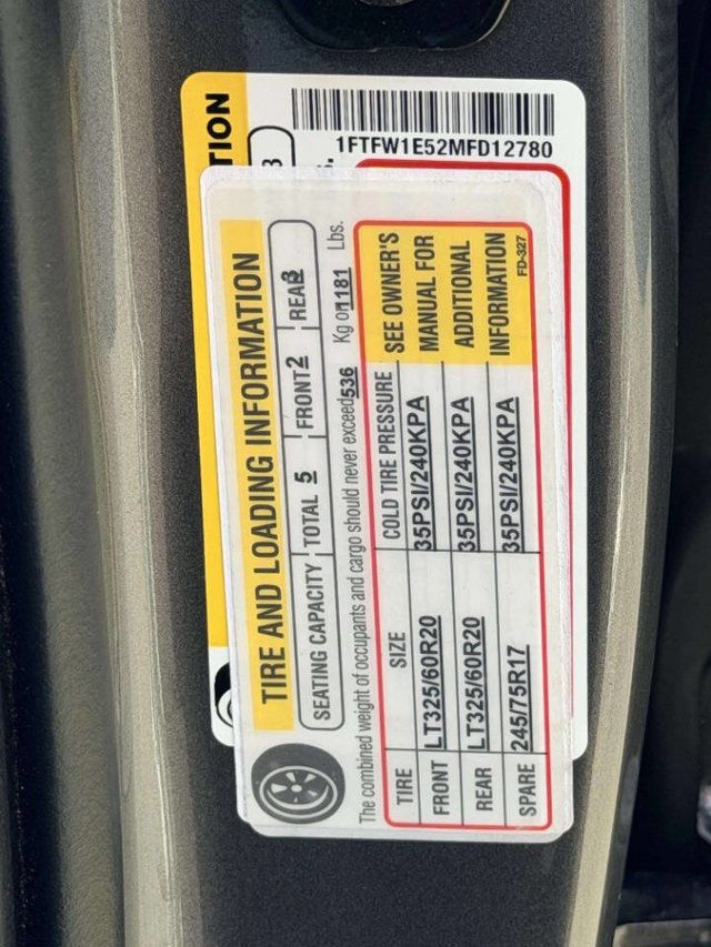 2021 Ford F-150 Lariat 4x4 4dr SuperCrew 5.5 ft. SB - 23045391 - 17