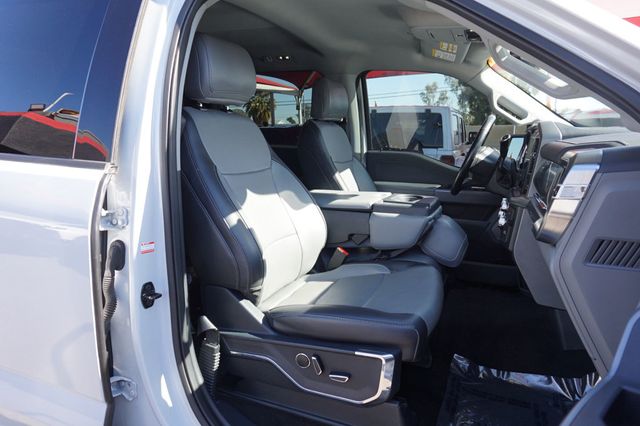 2021 Ford F-150 LARIAT, 4X4, PREMIUM WHEELS, RUNNING BOARDS, LEATHER SEATS - 22979392 - 21